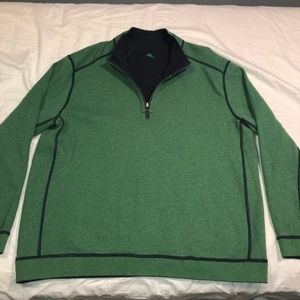 Reversible Tommy Bahama 1/4 zip